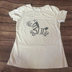 Women’s Ventelan Zebra Graphic Sleep Shirt SEE MEASUREMENTS